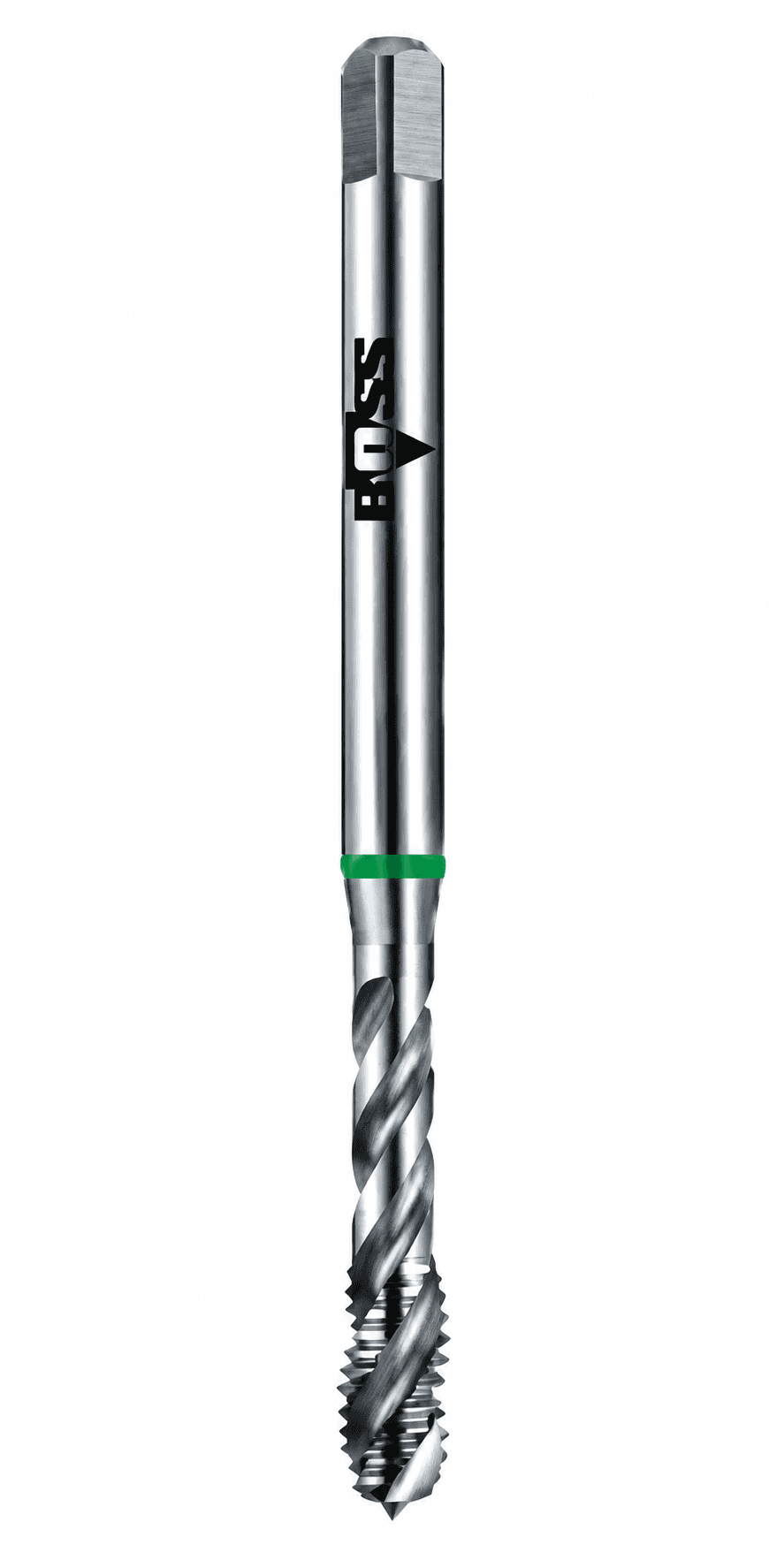BOSS taps, designed for precision thread cutting in various materials. Please contact our technical team for advice on the suitable tap type.