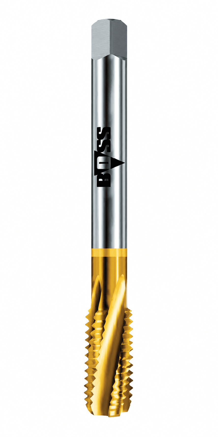 BOSS taps, designed for precision thread cutting in various materials. Please contact our technical team for advice on the suitable tap type.