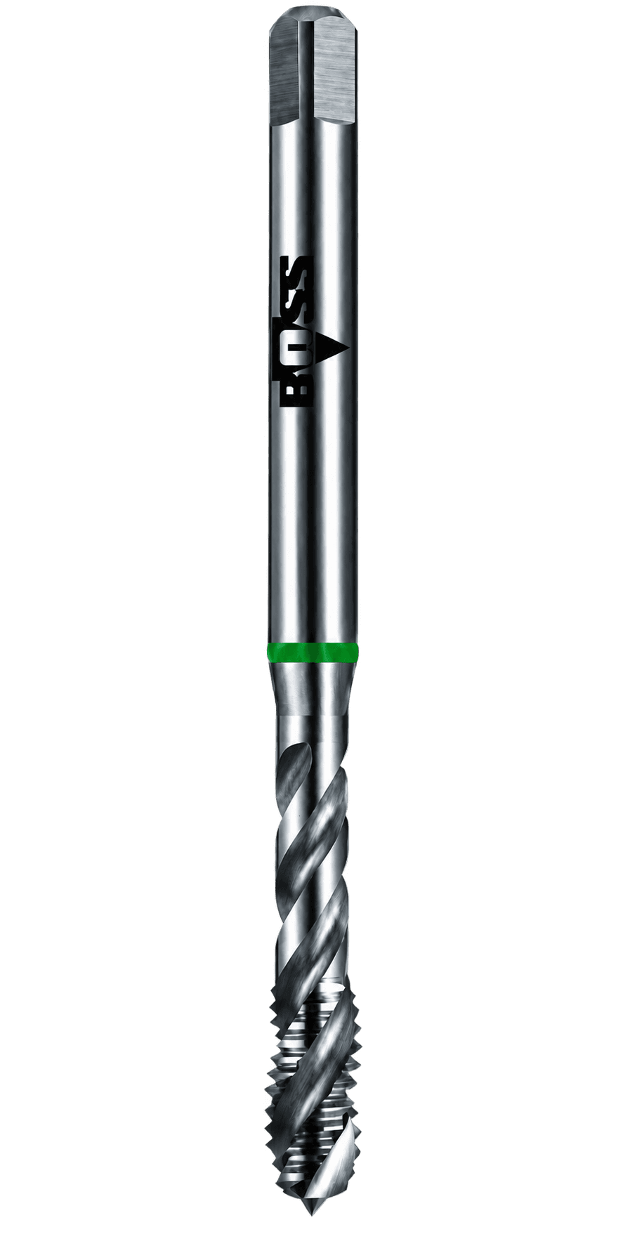 BOSS taps, designed for precision thread cutting in various materials. Please contact our technical team for advice on the suitable tap type.