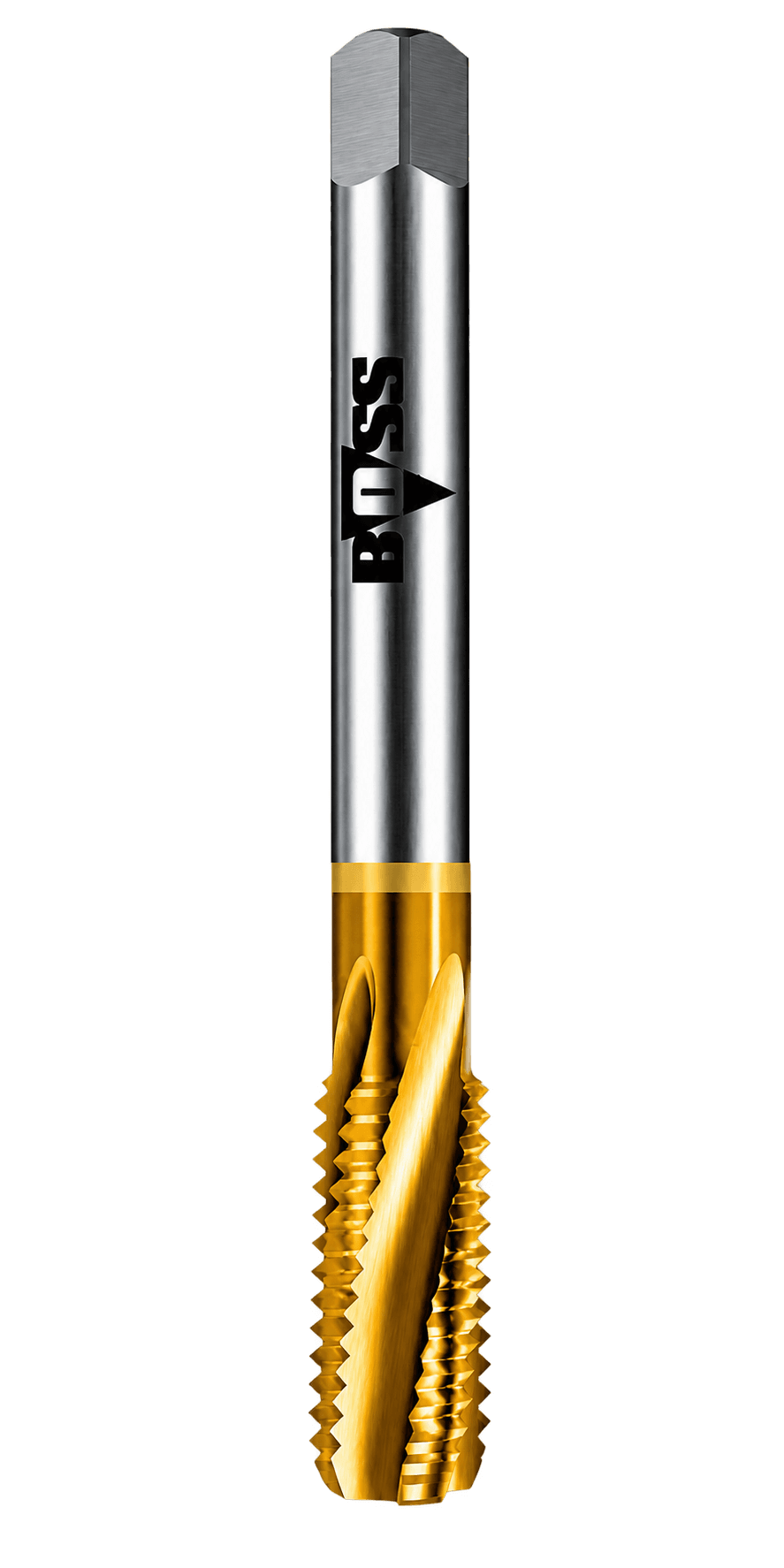 BOSS taps, designed for precision thread cutting in various materials. Please contact our technical team for advice on the suitable tap type.