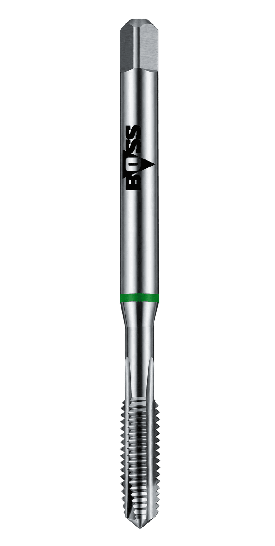 BOSS taps, designed for precision thread cutting in various materials. Please contact our technical team for advice on the suitable tap type.