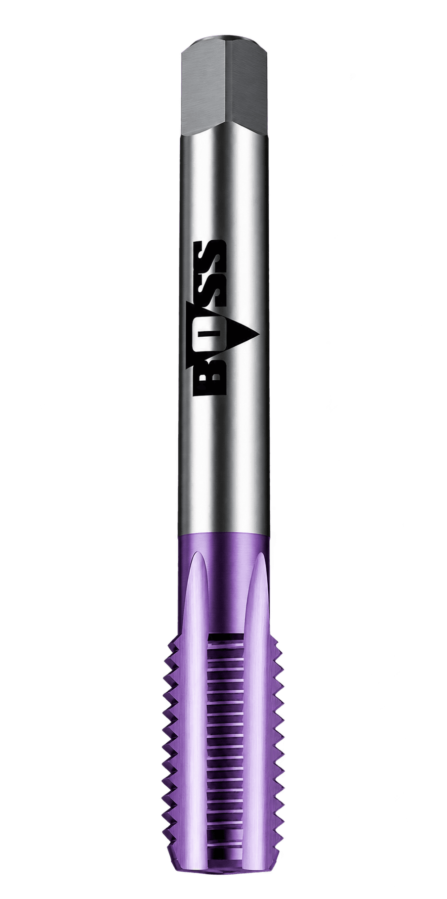 BOSS taps, designed for precision thread cutting in various materials. Please contact our technical team for advice on the suitable tap type.