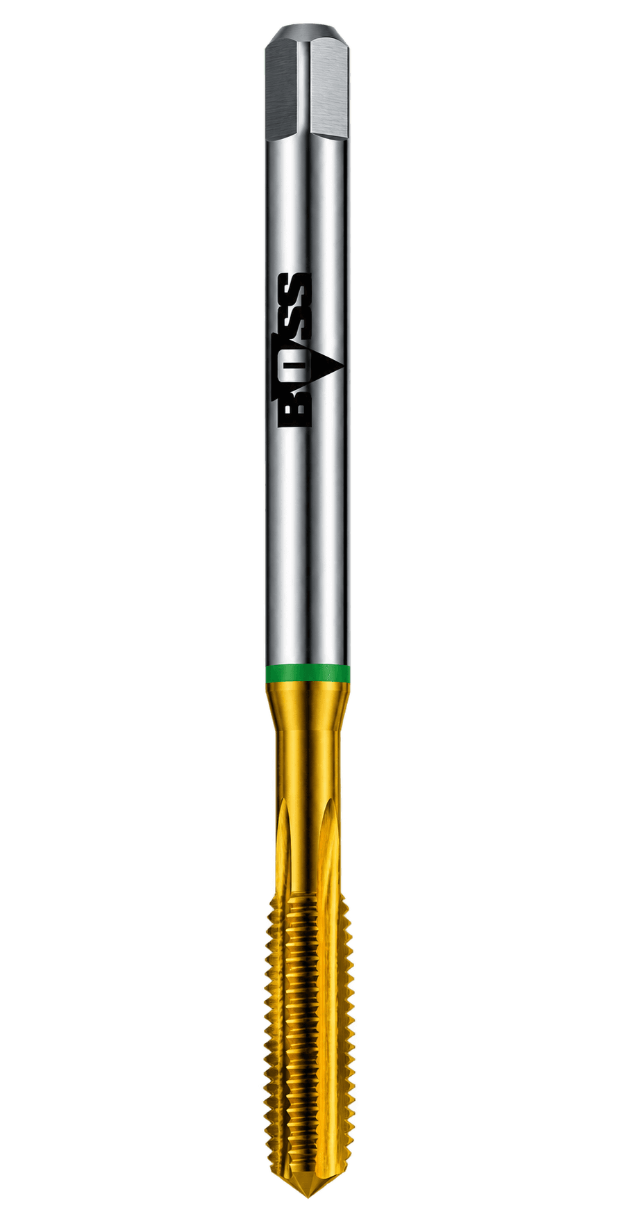 BOSS taps, designed for precision thread cutting in various materials. Please contact our technical team for advice on the suitable tap type.